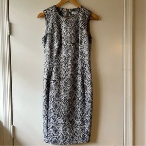 Calvin Klein Snakeskin Sleeveless Dress - Size 4